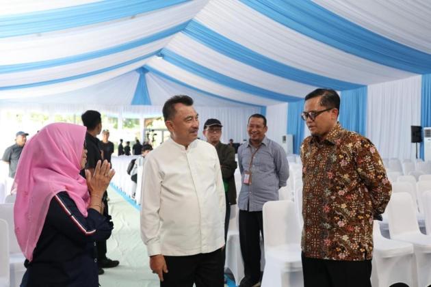 Wakil Wali Kota Bekasi Cek SMPN 4, Siap Sambut Presiden RI Prabowo Subianto 