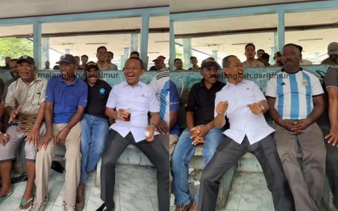 Dejavu! Bahlil Lahadalia Mendadak Turun Gunung, Narik Angkot di Fakfak