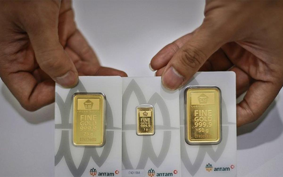 Harga Emas Antam Meroket Gila! Hari Ini Rp2.343.000/Gram