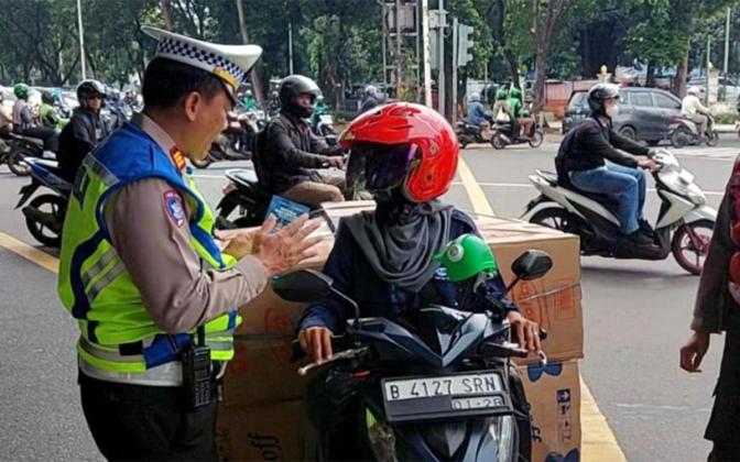 Ratusan Pelanggar Kena Sikat Operasi Zebra Jaya 2025 di Jakarta Selatan