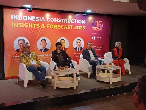 Quantum Indonesia Prediksi Sektor Konstruksi 2026 Tembus 331 T