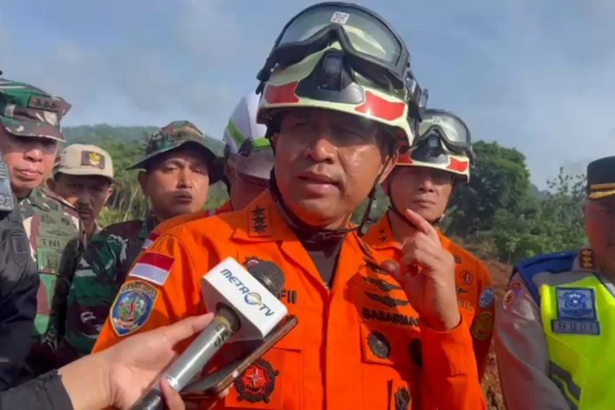 Kepala Basarnas Evaluasi Pencarian Korban Longsor Cilacap