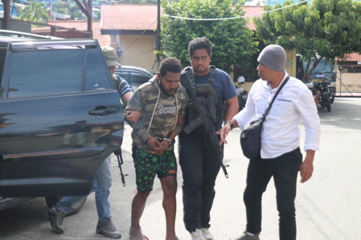 Anggota KKB Kodap XV Ngalum Kupel, Maam Taplo, Ditangkap Satgas Damai Cartenz di Keerom