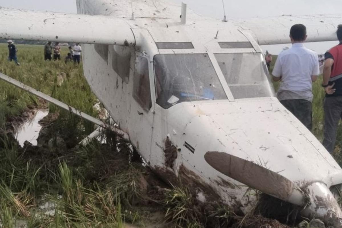 Pesawat Cessna Jatuh di Karawang, Berikut Identitas 5 Awak Pesawat Selamat 