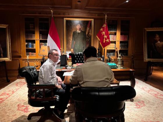 Dasco Lapor ke Prabowo, Serahkan Sejumlah Dokumen Penting