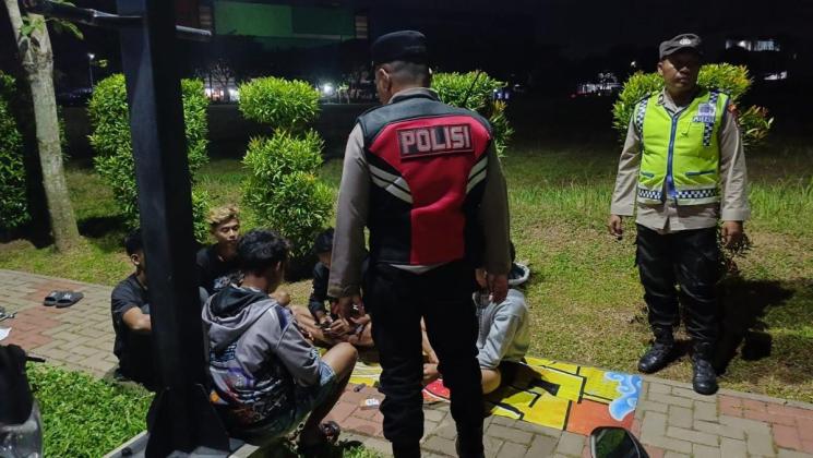 Polsek Panonga Gencarkan Patroli Sasar Bandit Jalanan, Ini Hasilnya 