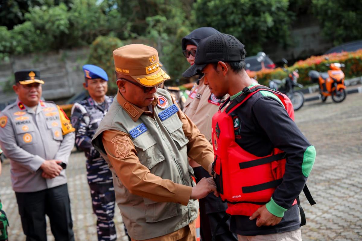 Banten Siaga Satu: Ratusan Personel dan Peralatan Kebencanaan Disiapkan Hadapi Cuaca Ekstrem