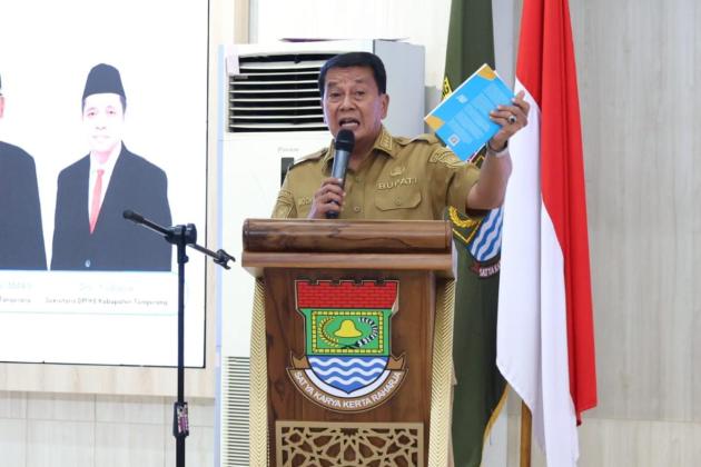 Bupati Tangerang Luncurkan Buku 