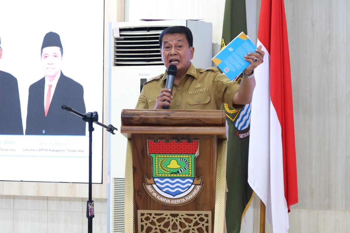 Bupati Tangerang Luncurkan Buku 