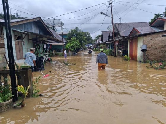 Empat Kabupaten di Sumatera Utara Dilanda Bencana Banjir dan Longsor Secara Bersamaan