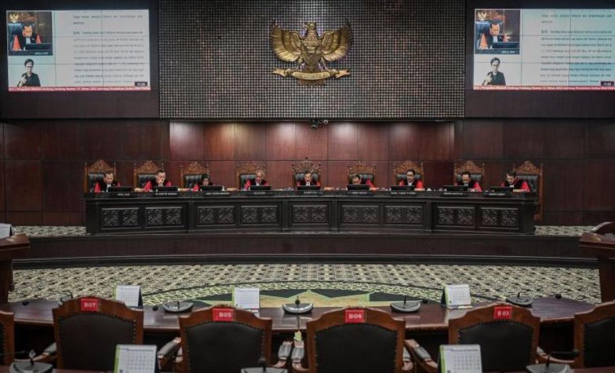 MK Tolak Uji Materi Pembatasan Masa Jabatan Pengurus Parpol Dua Periode
