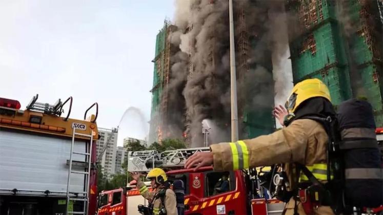 Update: Korban Tewas Kebakaran Hong Kong 159 Orang, 30 Masih Hilang