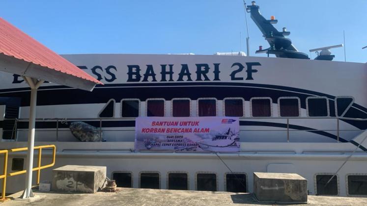 BNPB Salurkan Bantuan Logistik dan Peralatan Via Jalur Laut ke 5 Lokasi di Aceh