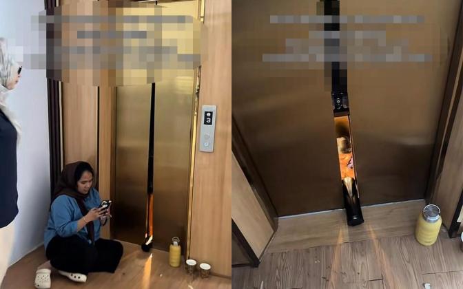Tumbler Bikin Heboh Lagi! Jadi Penyelamat Nyawa Ibu dan Balita yang Terjebak di Lift