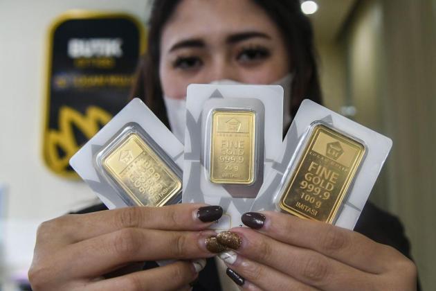 Panas! Harga Emas Antam Meroket Lagi, Sentuh Level Rp2,4 Juta