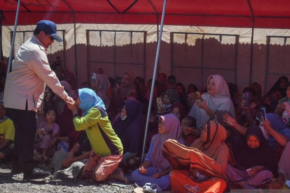 Prabowo Janji Segera Perbaiki Jembatan Rusak Akibat Banjir Bandang di Aceh