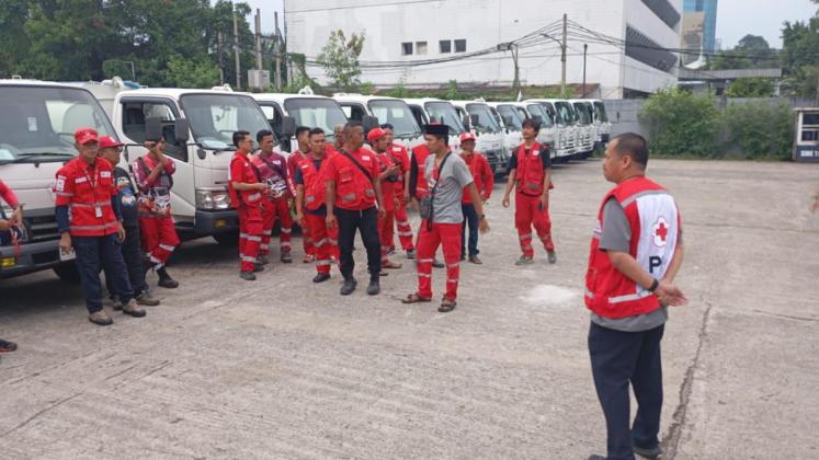 PMI Tangerang Kirim Air Bersih dan Personil ke Sumut, Sumbar, dan Aceh