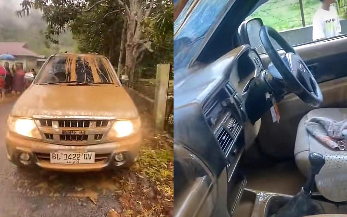Bikin Geleng-Geleng! Isuzu Panther Nyemplung 10 Jam di Lumpur Banjir Aceh, Ternyata Masih Hidup