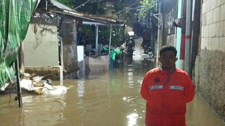 15 RT di Jakarta Timur Terendam Banjir Akibat Ciliwung Meluap