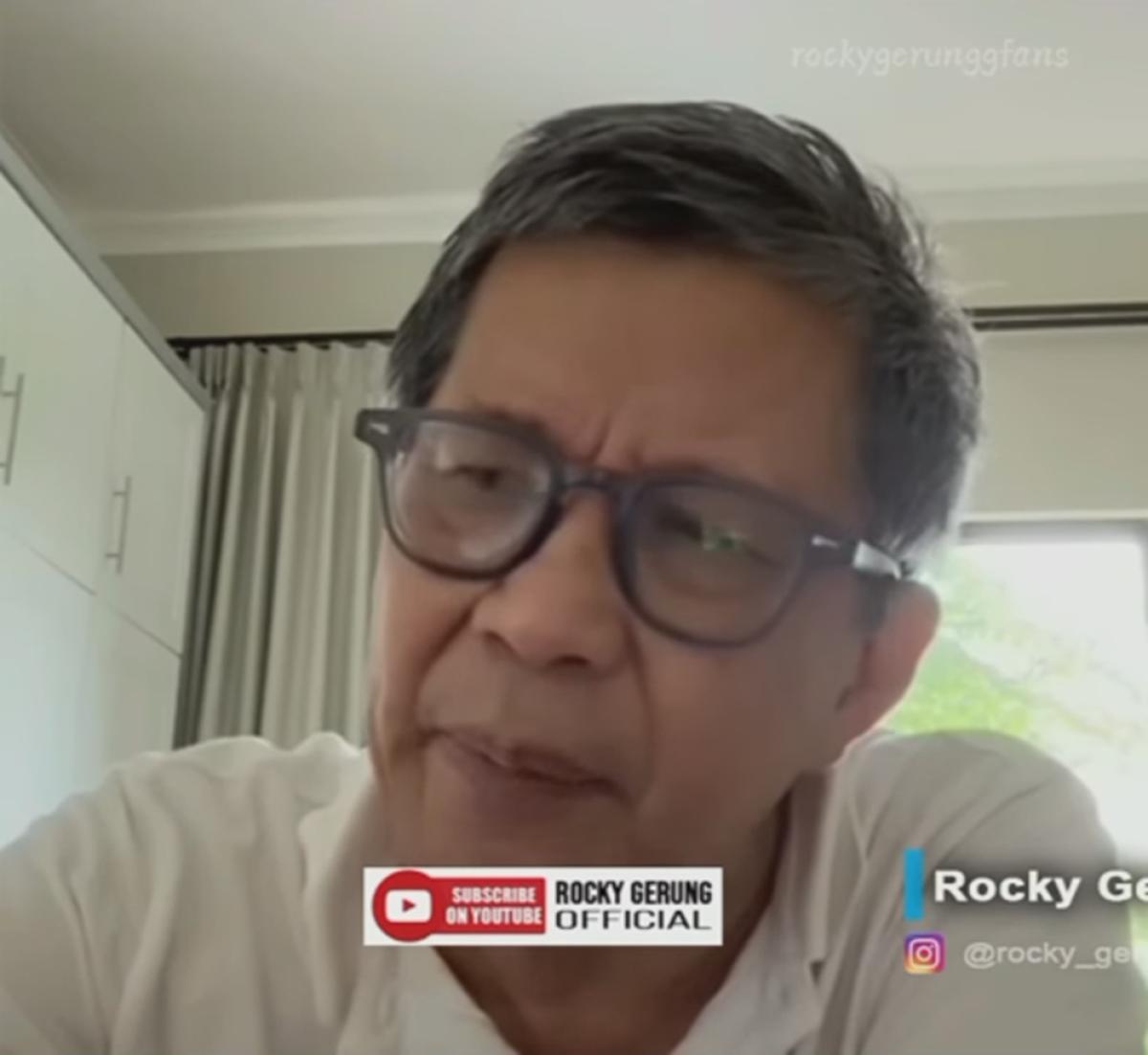 GEGER! Rocky Gerung Desak Raja Juli hingga Zulhas Mundur dari Menteri: Sebut Pameran Kemanusiaan Palsu dan Gagal Antisipasi Bencana!