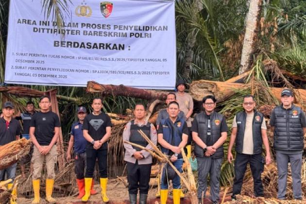 Bareskrim Telusuri Dugaan Illegal Logging di DAS Garoga dan Sungai Aceh Tamiang