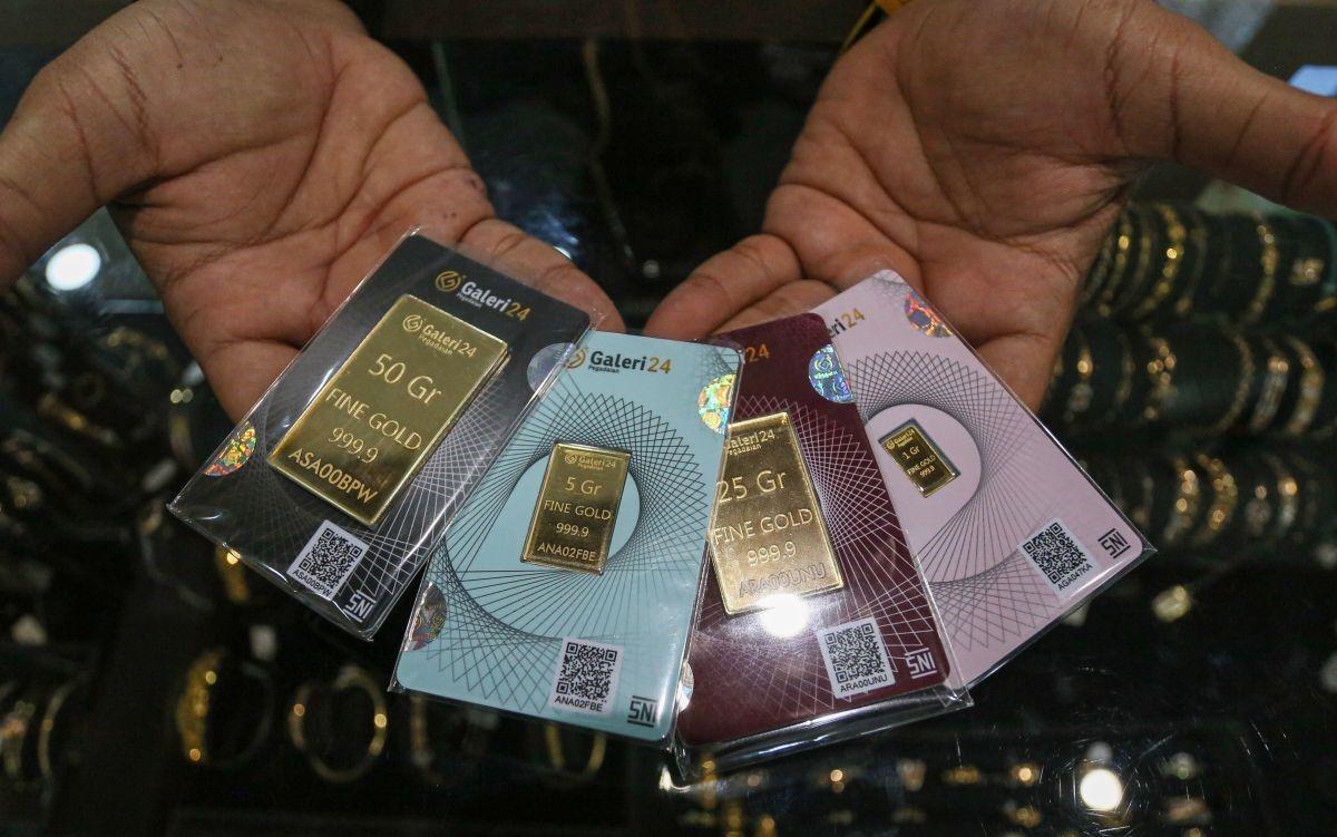 Emas Makin Kinclong! Harga Emas UBS dan Galeri24 Mendadak Kompak Melesat Naik