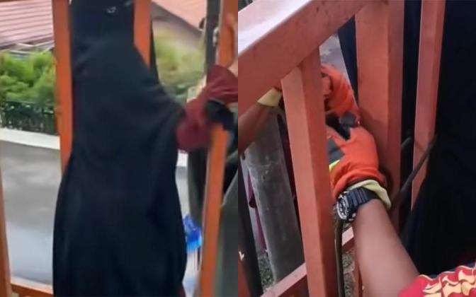 Gawat! Anak Tersangkut Pagar Teralis Saat Asyik Main Kejar-kejaran, Damkar Sampai Turun Tangan