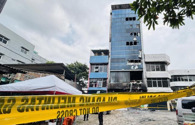Dirut PT Terra Drone Indonesia Jadi Tersangka Kebakaran Ruko yang Tewaskan 22 Orang