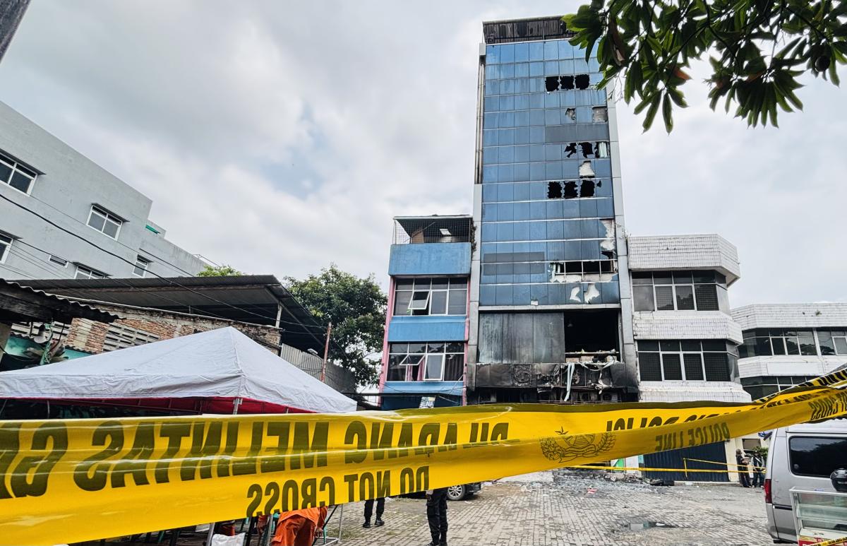 DVI Polri Identifikasi 10 Korban Kebakaran Terra Drone, Proses Forensik Berlanjut