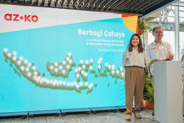 Rayakan 30 Tahun, AZKO Target Salurkan 150 Ribu Lampu LED Hemat Energi hingga Tahun 2030