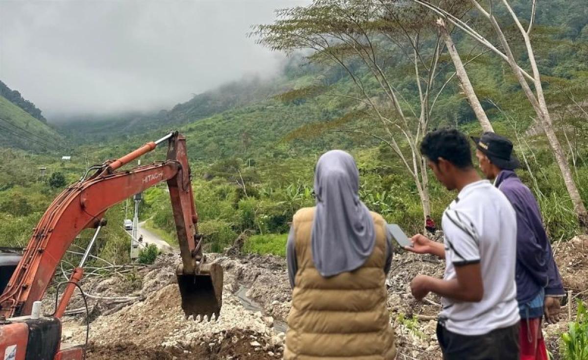 Alat Berat Tembus Akses Terisolasi di Aceh Tengah, Warga Mulai Bernapas Lega