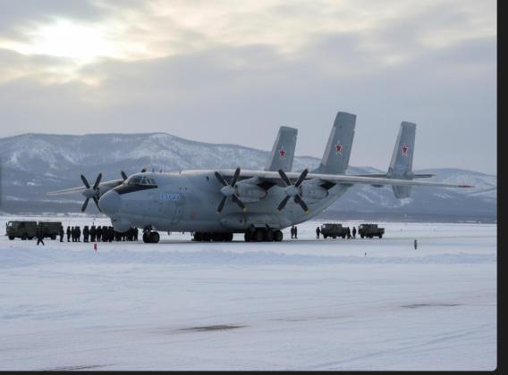 Pesawat Angkut Militer AN-22 Rusia Jatuh di Ivanovo, Seluruh Awak Tewas