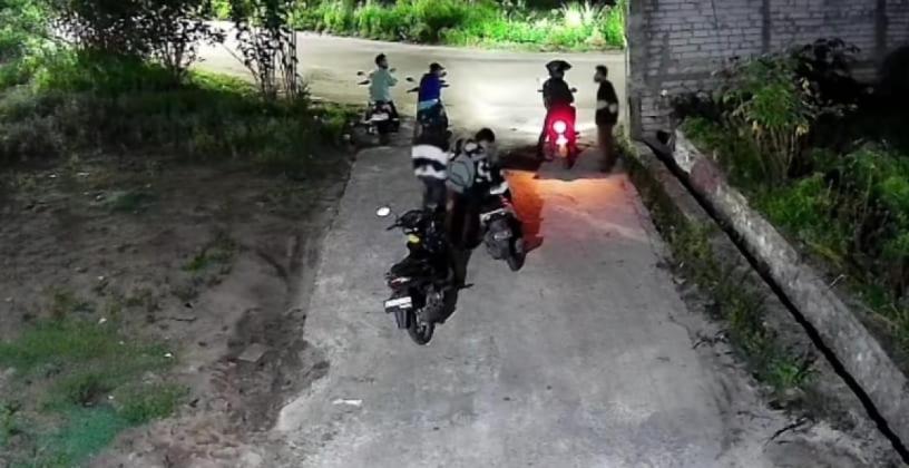 Ngeri! Komplotan Curanmor Satroni Lapak Limbah di Tigaraksa Tangerang, Dua Sepeda Motor Raib