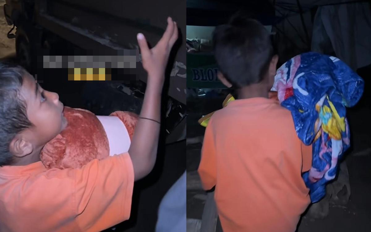Air Mata Pilu di Tengah Bencana! Bocah Polos Ini Cuma Minta Selimut untuk Sang Mamak, Warganet Auto Nangis Berjamaah