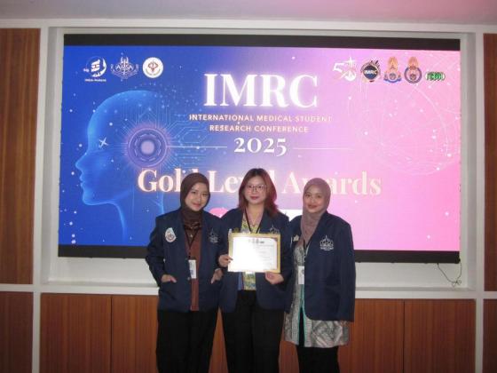 Mahasiswa FK Universitas Trisakti Sabet Emas di Konferensi Riset Kedokteran Internasional 2025