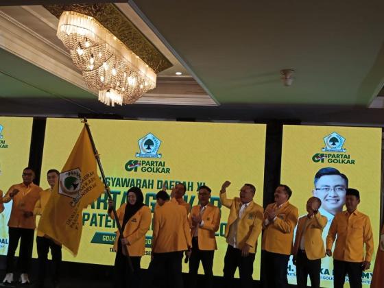 Intan Nurul Hikmah Resmi Pimpin Golkar Kabupaten Tangerang