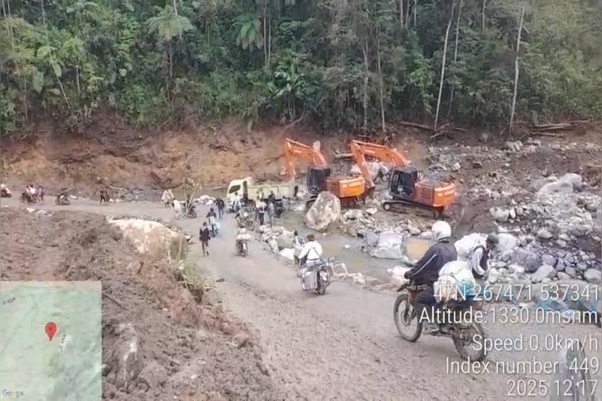 Jalan Simpang KKA-Bener Meriah Pulih, Warga Kini Mudah Akses Sembako dan Logistik