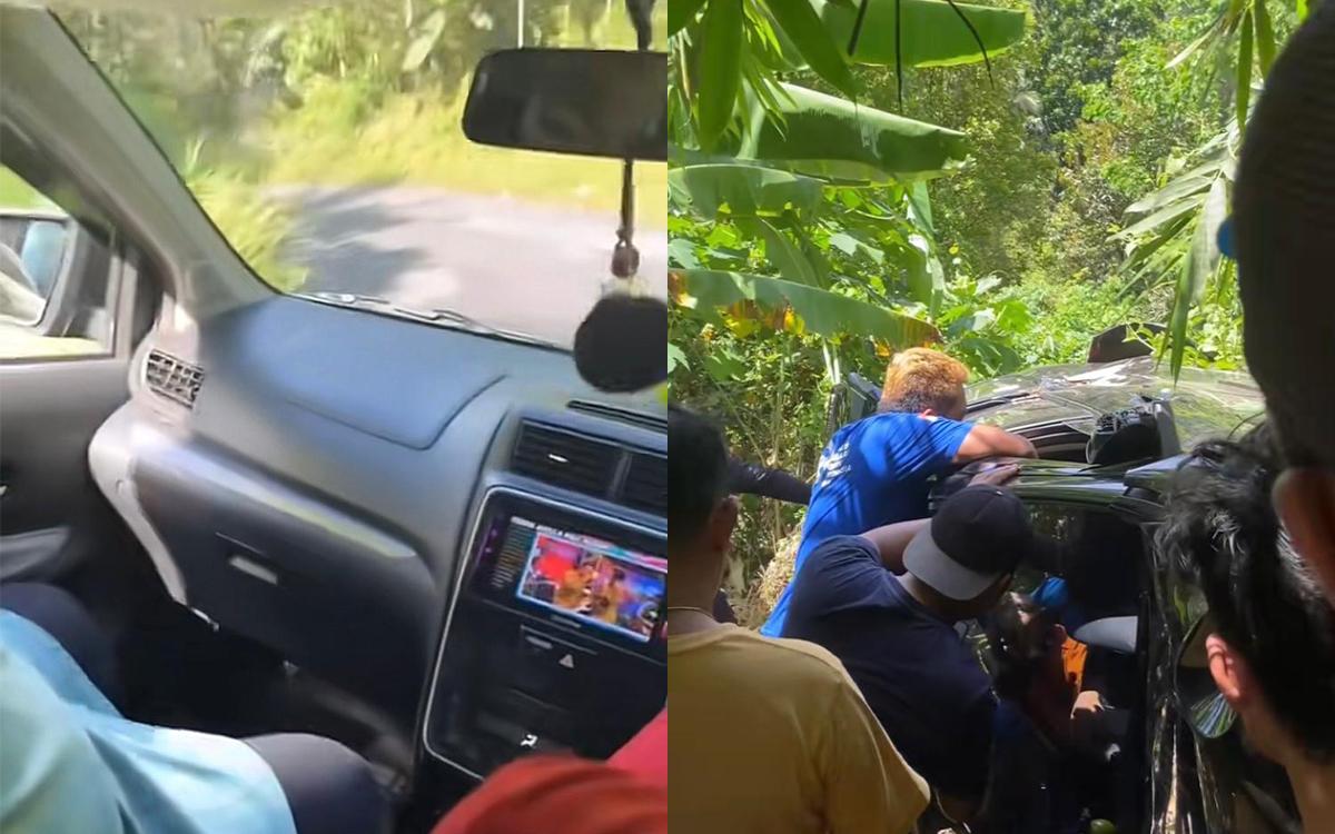 Ngeri! Avanza Wisatawan Terjun ke Jurang 30 Meter gara-gara Google Maps di Trenggalek