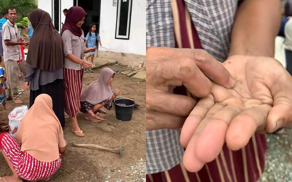 Geger Harta Karun Muncul di Halaman Rumah Warga Aceh, Warga Langsung Serbu!