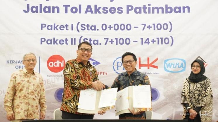 Kontrak Tol Akses Patimban Paket II Teken! Perjalanan ke Pelabuhan Cuma 40 Menit, Logistik Subang Makin Ngebut