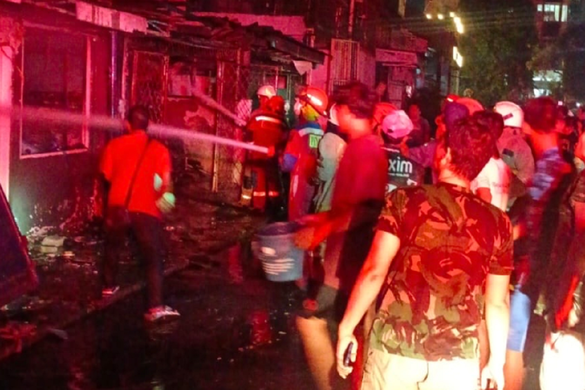 Rumah Produksi Vas Bunga di Teluk Gong Terbakar, 5 Orang Tewas Mengenaskan
