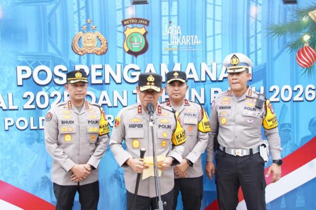 5.044 Personel Dikerahkan, Polda Metro Jaya Siap Kawal Natal dan Tahun Baru 2026