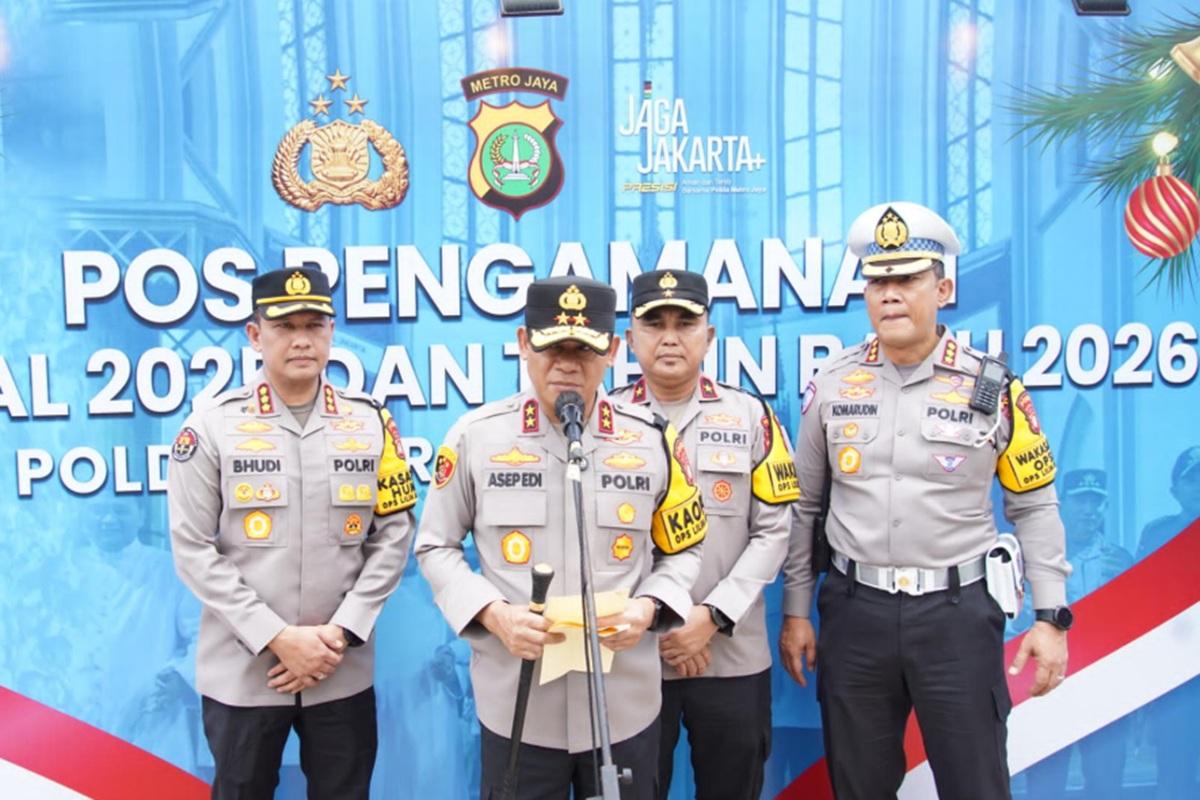 5.044 Personel Dikerahkan, Polda Metro Jaya Siap Kawal Natal dan Tahun Baru 2026