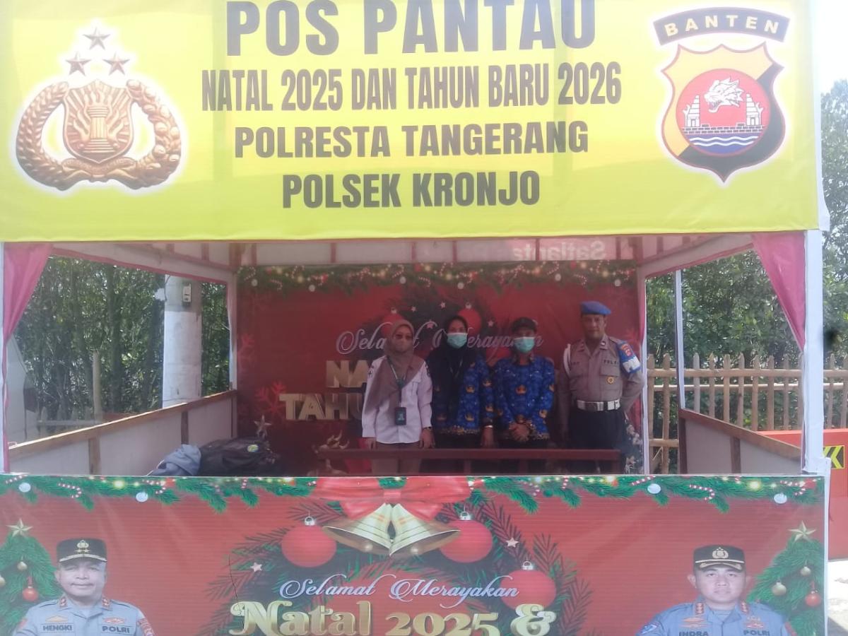 Wisata Pulau Cangkir Tangerang Tak Luput dari Pengamanan Nataru Polisi 