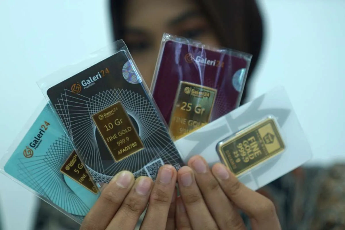 Harga Emas Hari Ini Melonjak! Produk UBS dan Galeri24 Kompak Naik