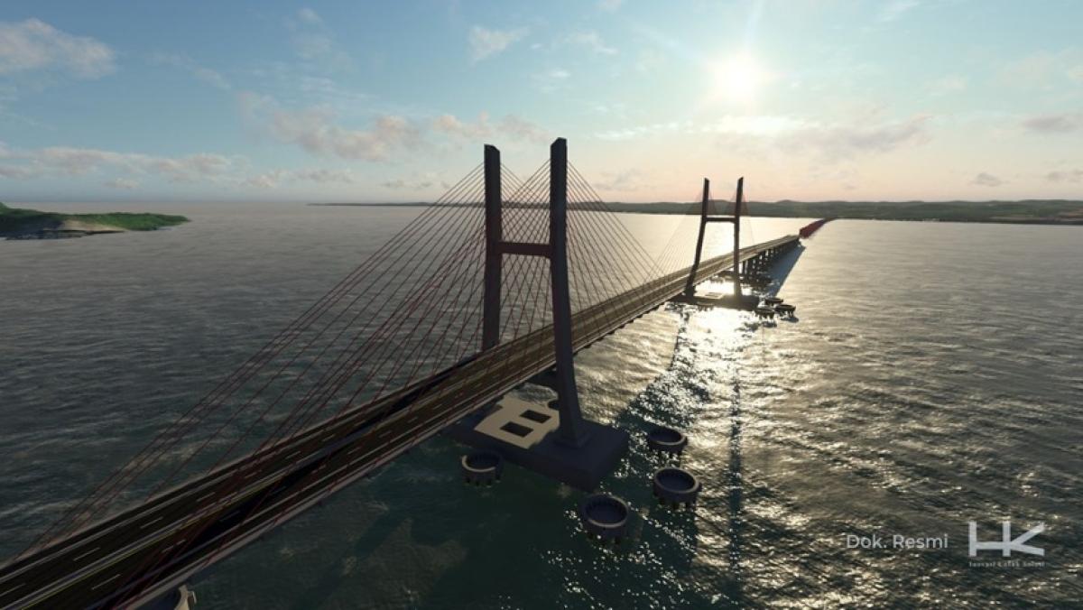 Hutama Karya Garap Jembatan Pulau Kalimantan – Pulau Laut: Konektivitas Baru yang Bakal Ubah Ekonomi Kalsel!