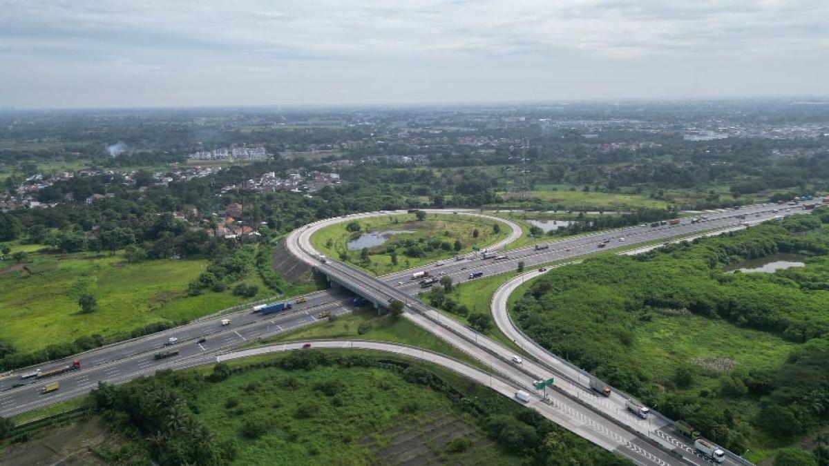 Arus Balik di Tol Tangerang-Merak Melandai, Volume Kendaraan Turun 29 Persen