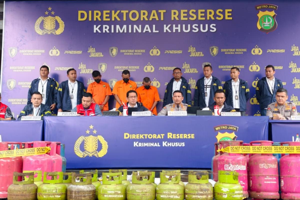 Terbongkar! Mafia LPG 3 Kg Disuntik ke Tabung 50 Kg, Polisi Ungkap Bahaya Ledakan