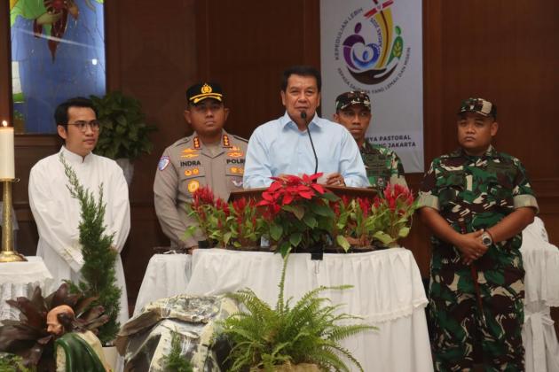 Amankan Hari Raya Natal, Forkopimda Kabupaten Tangerang Sambangi Gereja