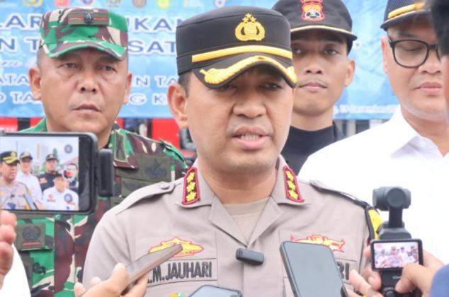 Nataru 2025–2026, Polres Tangerang Kota Siapkan 10 Posko Pengamanan Dump Truk